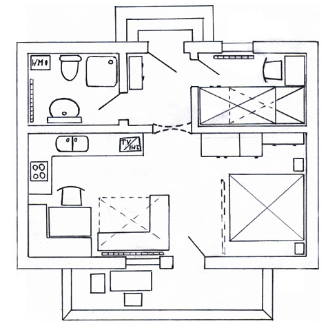 Appartement-Plan